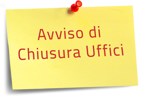 Chiusura Ufficio Segreteria e Cimitero